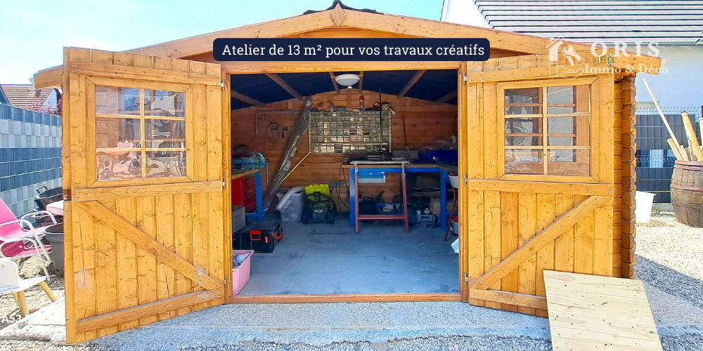 Atelier de 13 m² pour vos travaux créatifs