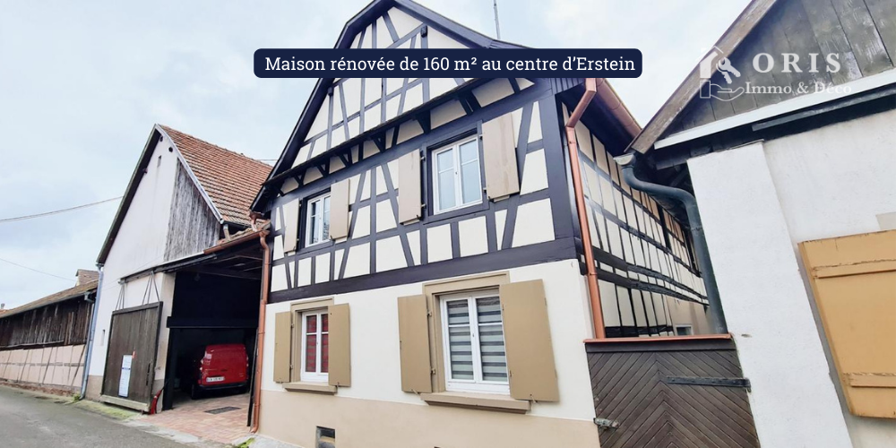 Maison rénovée de 160 m² au centre d’Erstein