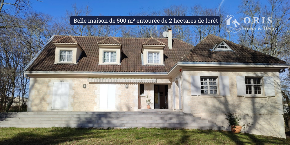 Belle maison de 500 m² entourée de 2 hectares de forêt