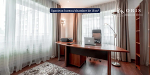 Spacieux bureau/chambre de 18 m²