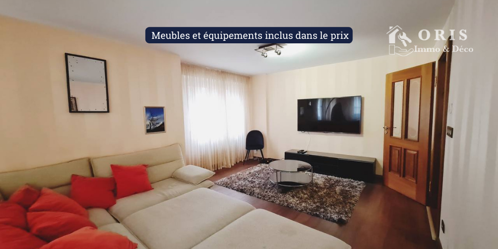 Meubles et équipements inclus dans le prix