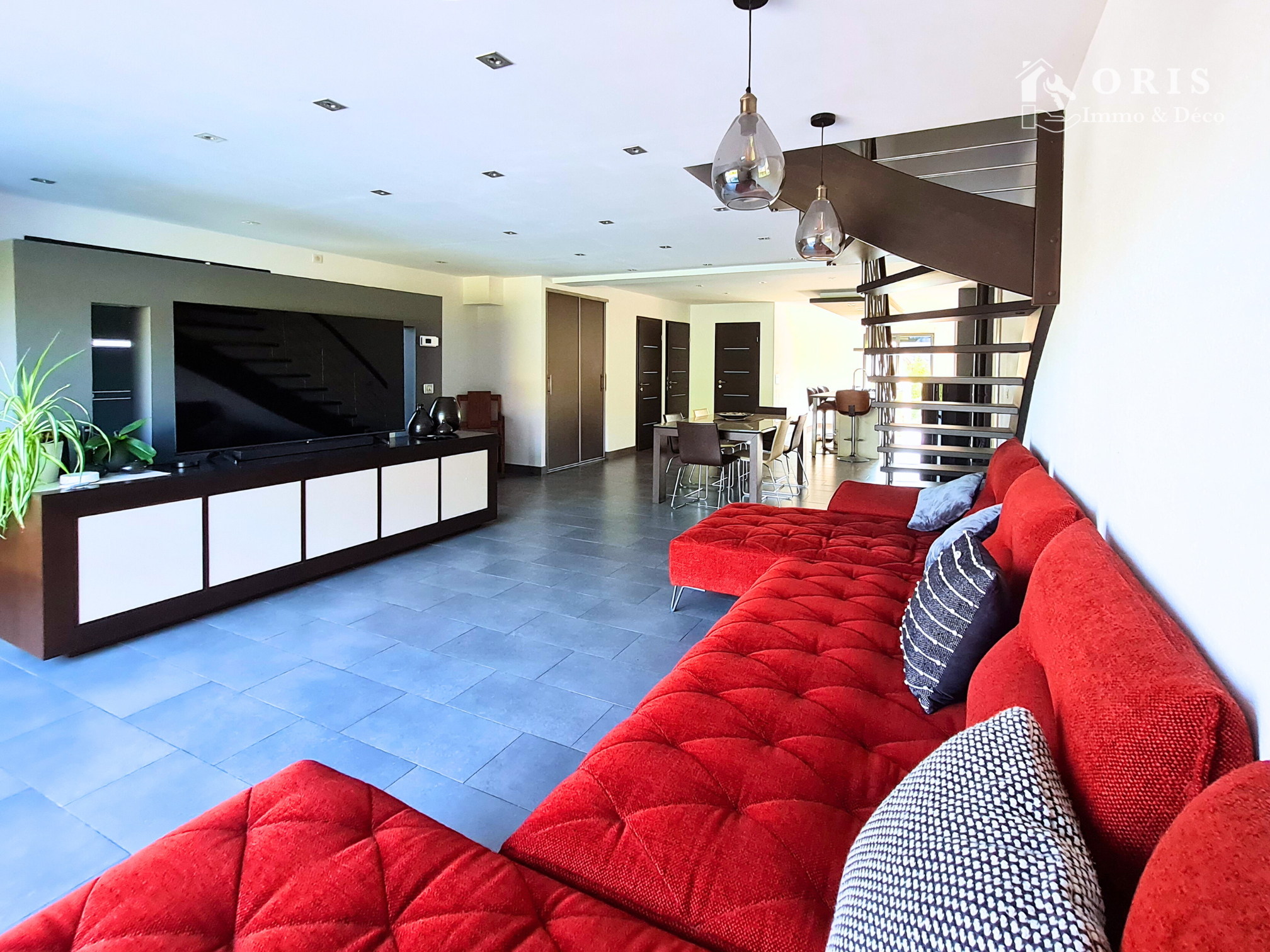 Pièce de vie de 76 m²