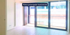 Pièce principale lumineuse