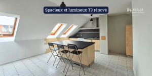 Spacieux et lumineux T3 rénové